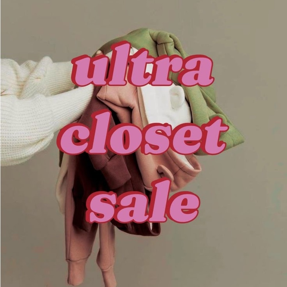 Ultra Closet Sale!